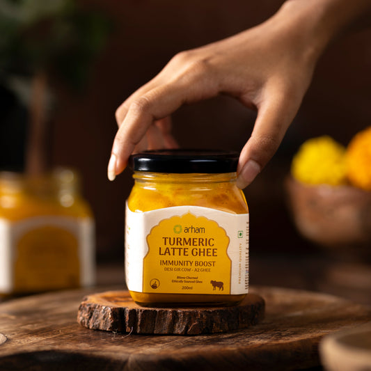 Arham Organic Turmeric Latte Ghee