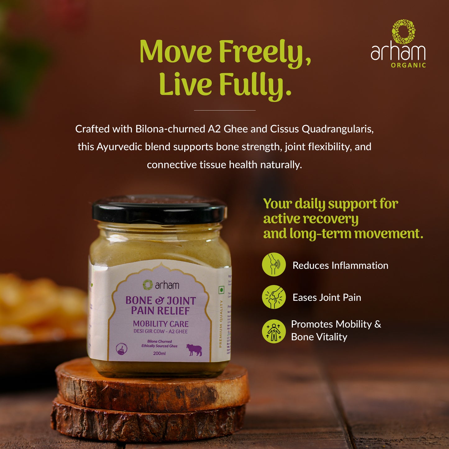 A2 ghee for Bone & Joint Pain Relief