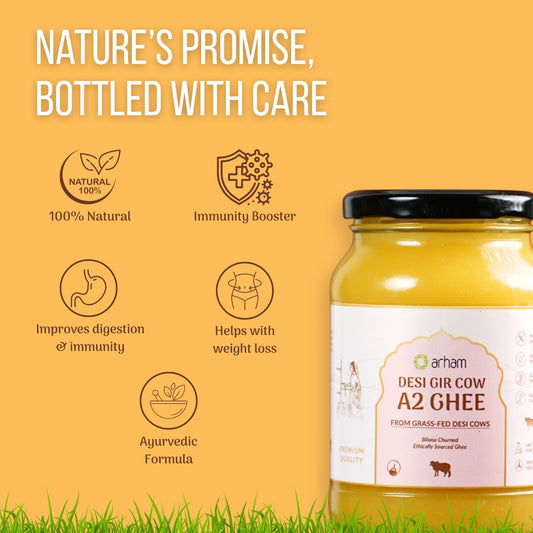 A2 Gir Cow Ghee – Pure Organic Bilona Ghee