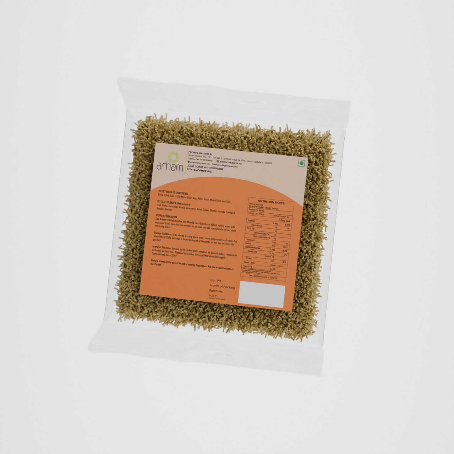 Mixed Millet Noodles
