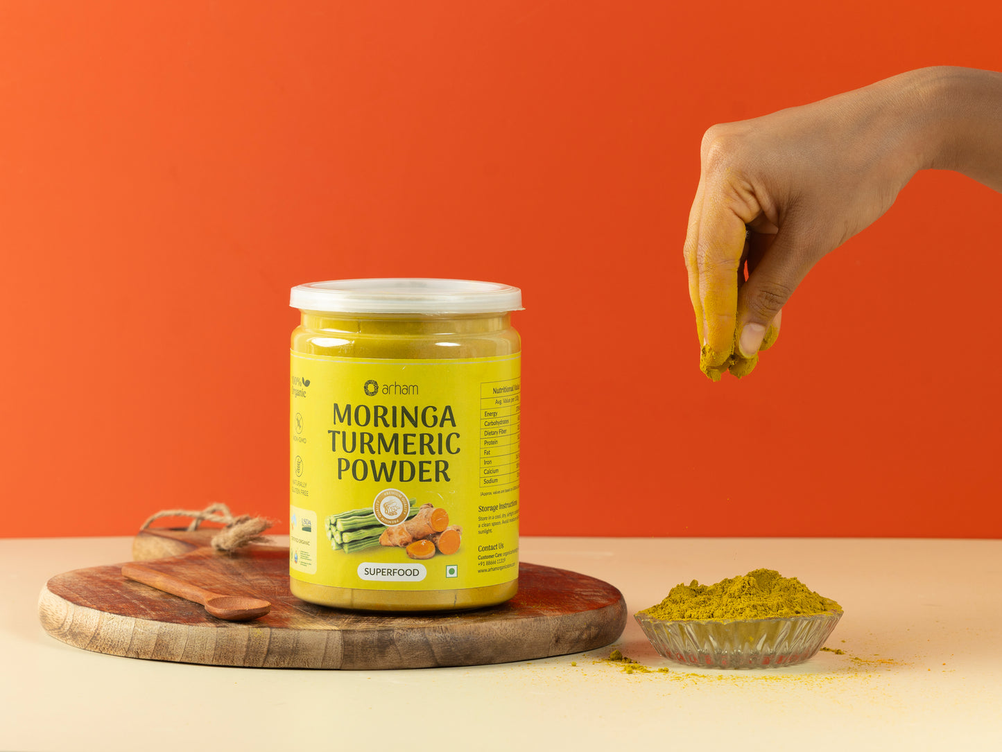 Moringa Turmeric Powder