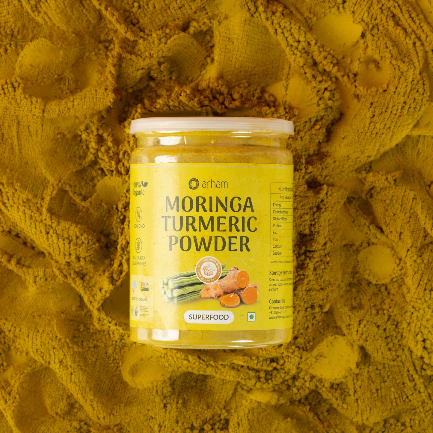 Moringa Turmeric Powder