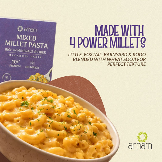 Mixed Millet Pasta – Healthy No Maida Macaroni