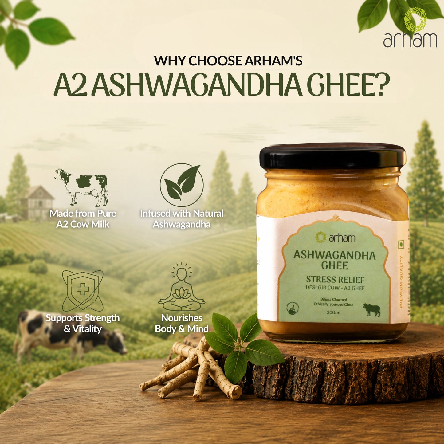 Ashwagandha A2 Ghee