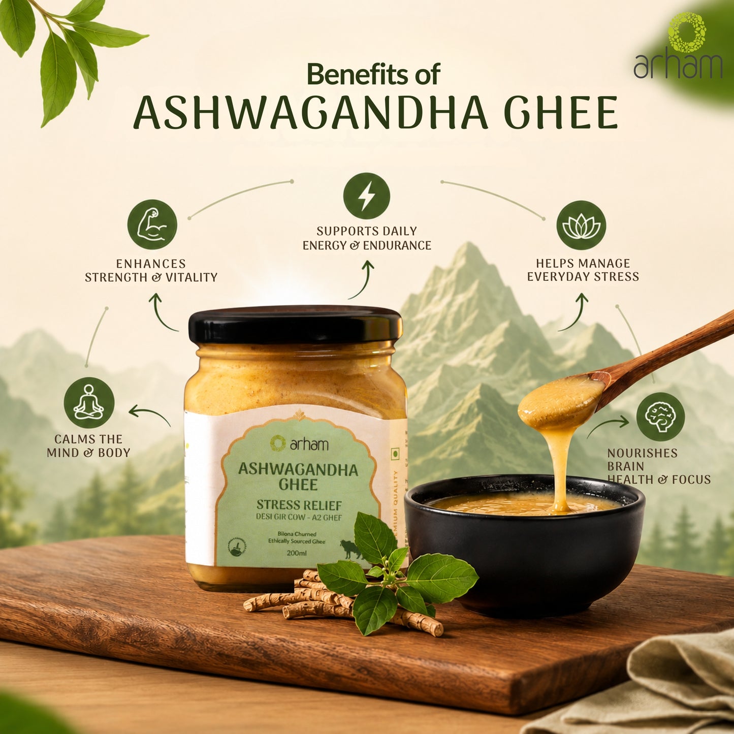 Ashwagandha A2 Ghee