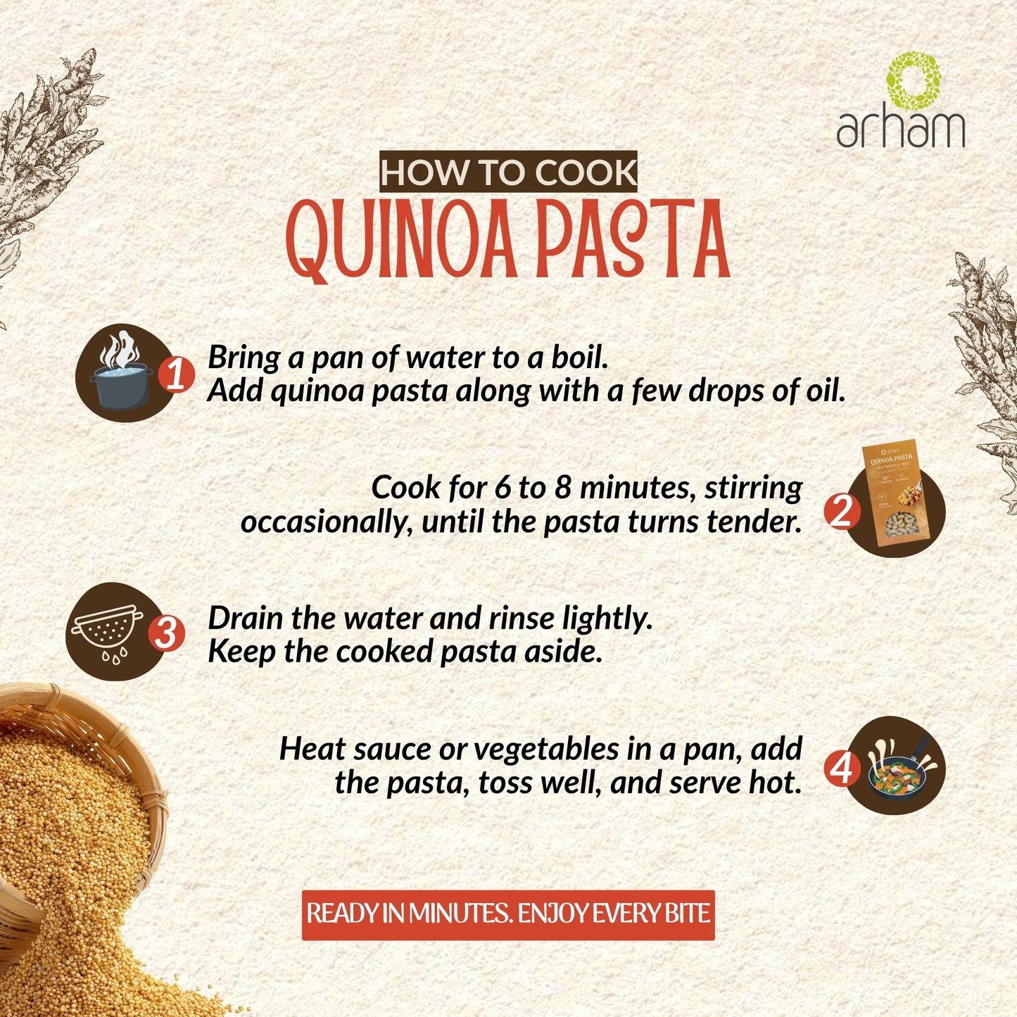 Quinoa Pasta – High Protein & Fiber Macaroni