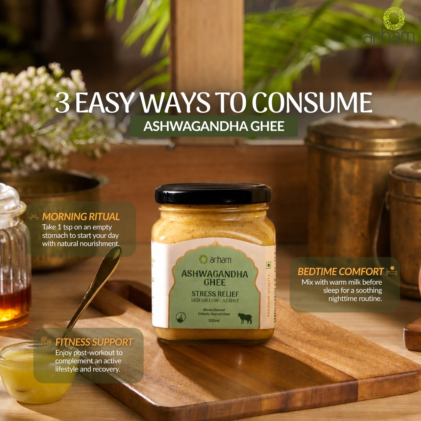 Ashwagandha A2 Ghee