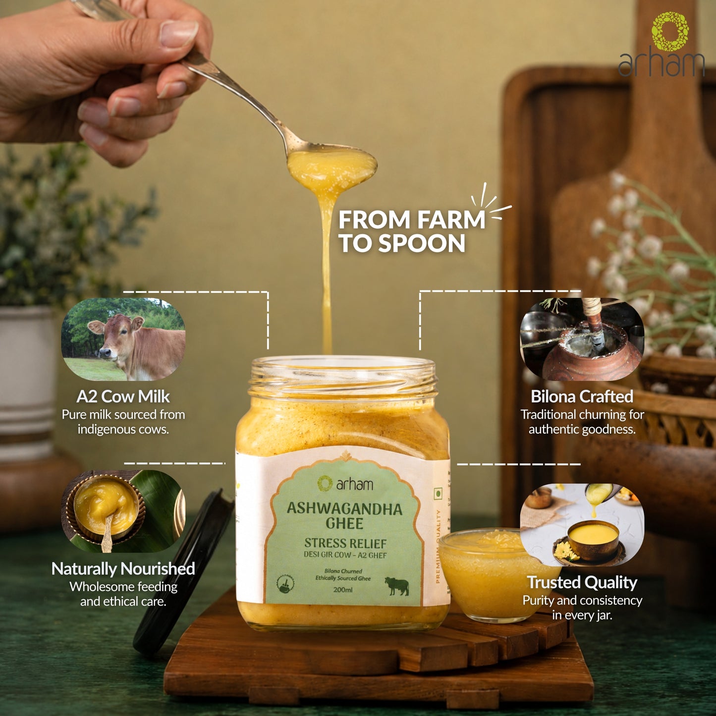 Ashwagandha A2 Ghee