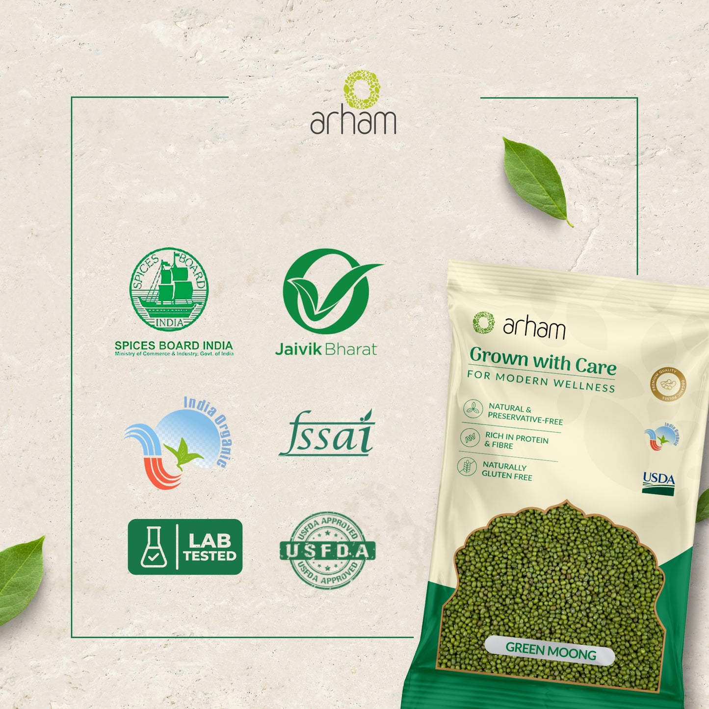 Green Moong Whole – Premium Protein & Fiber Rich Green Gram