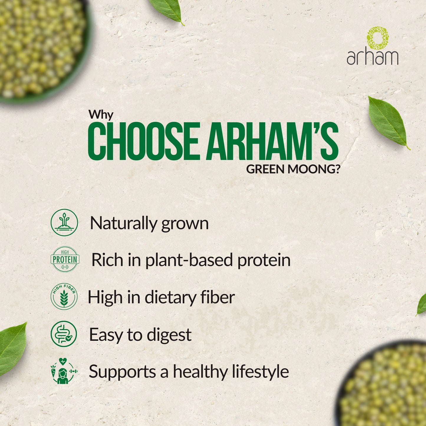 Green Moong Whole – Premium Protein & Fiber Rich Green Gram