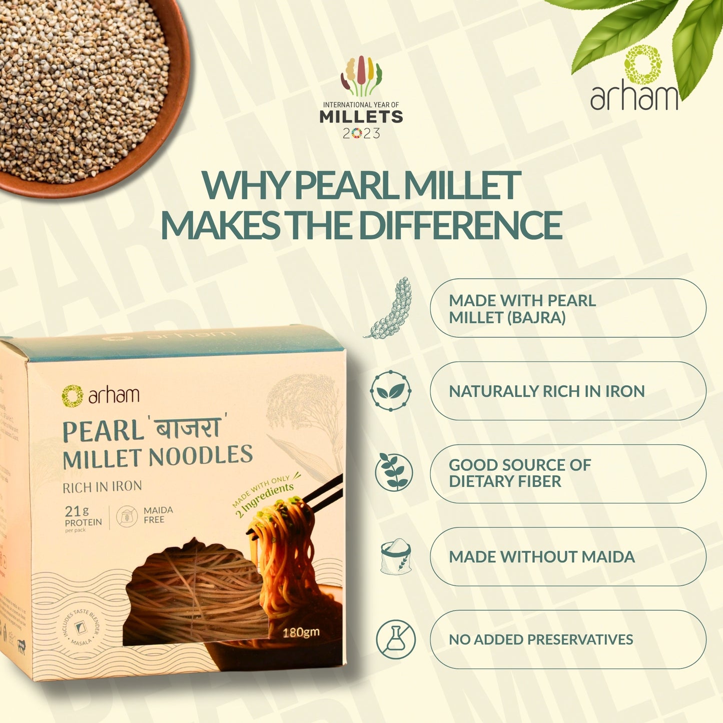 Pearl Millet Noodles