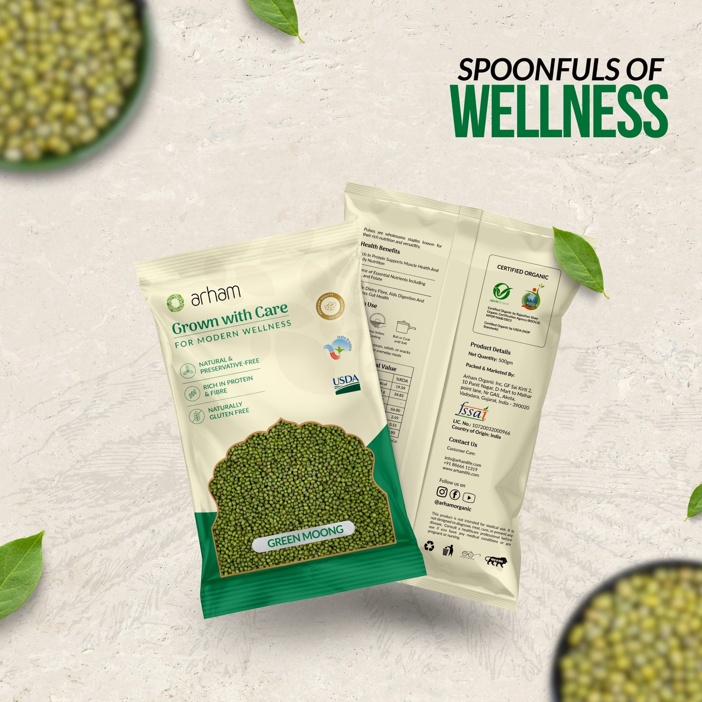 Green Moong Whole – Premium Protein & Fiber Rich Green Gram