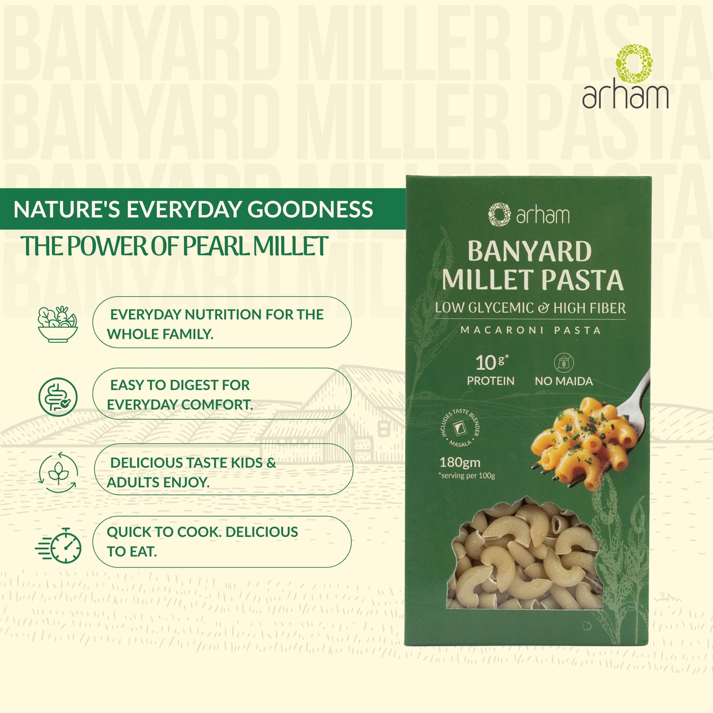 Barnyard Millet Pasta – Healthy No Maida Macaroni