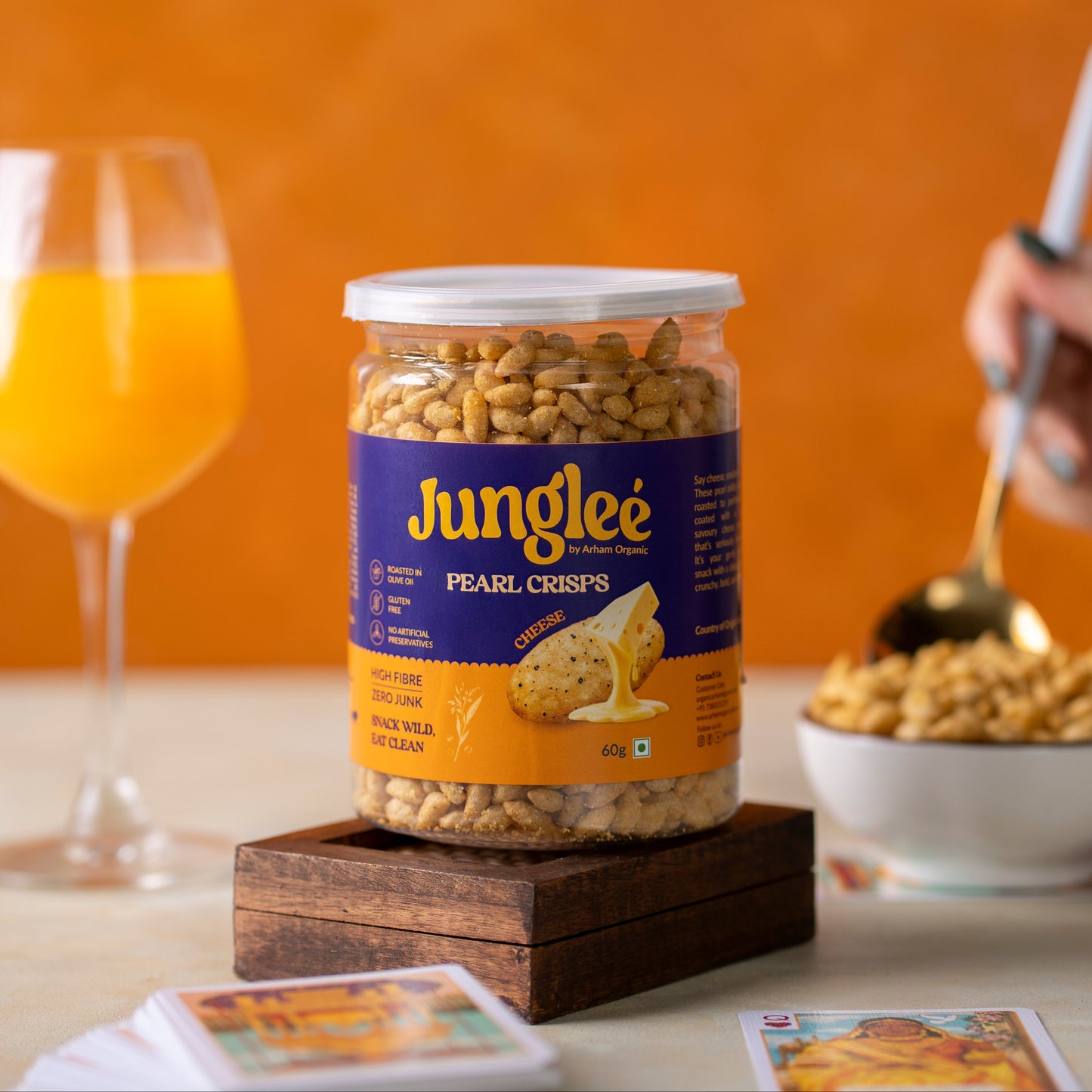 Jungleé Pearl Crisps – Cheese