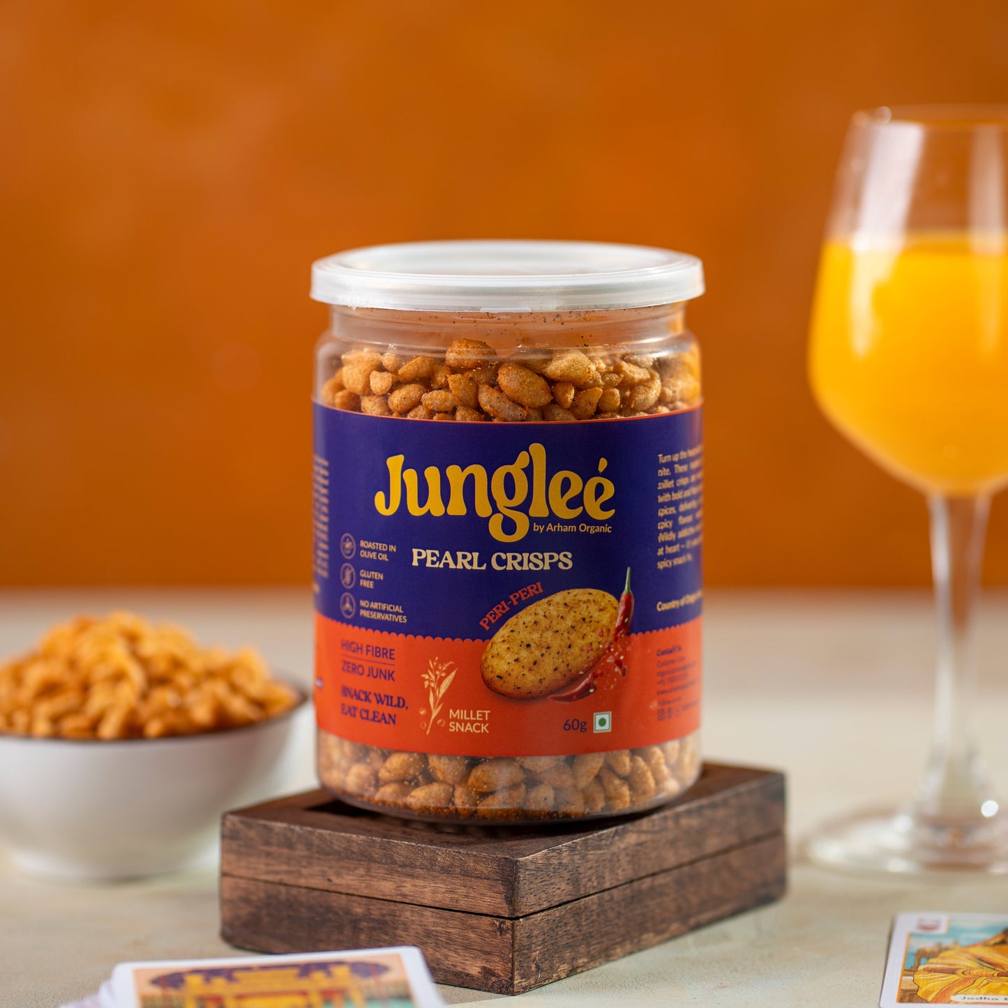Jungleé Pearl Crisps – Peri Peri