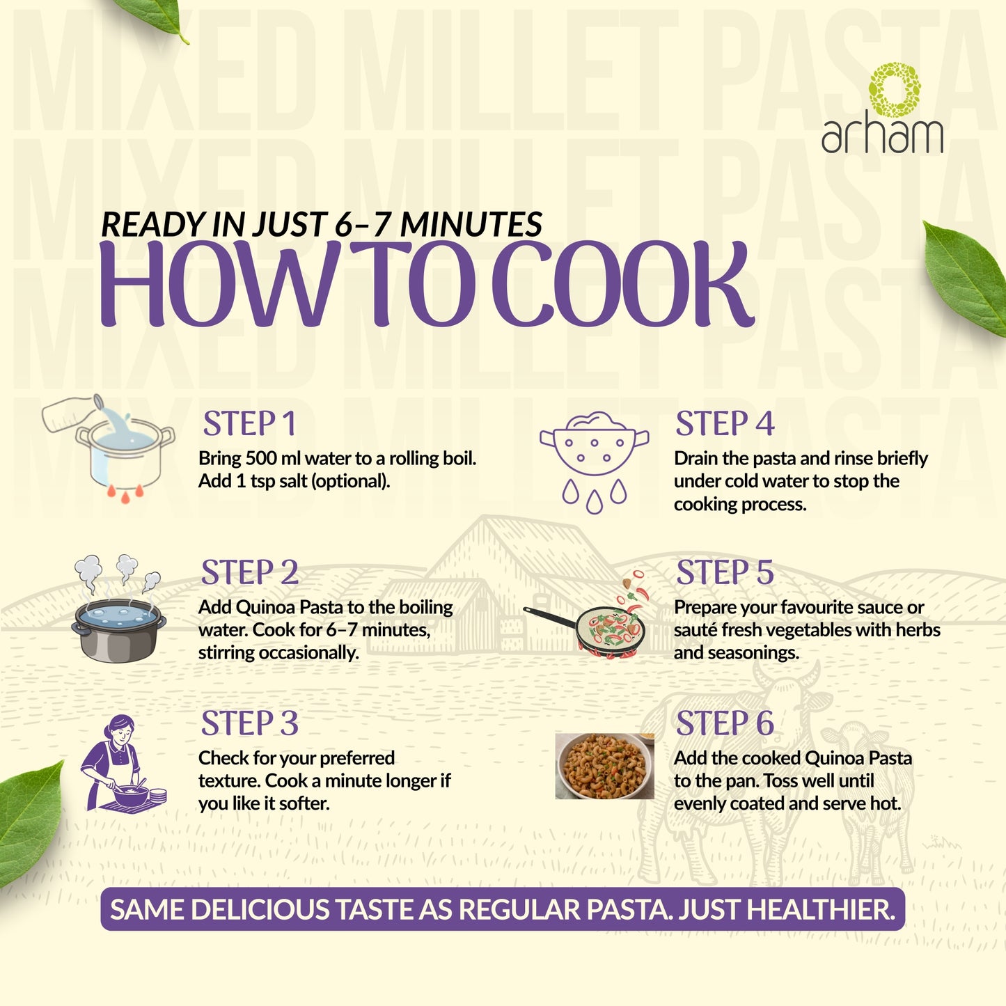 Mixed Millet Pasta – Healthy No Maida Macaroni