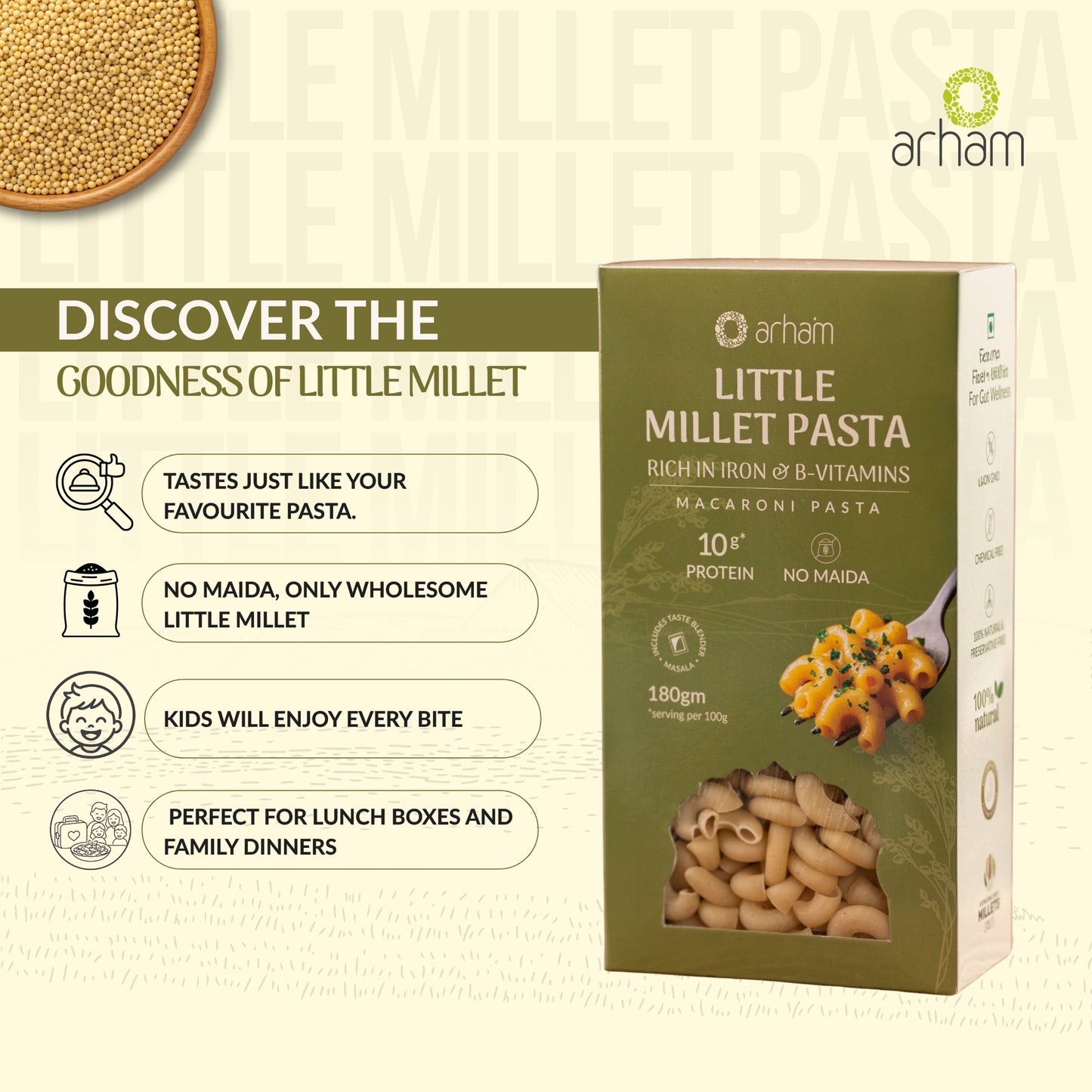 Little Millet Pasta