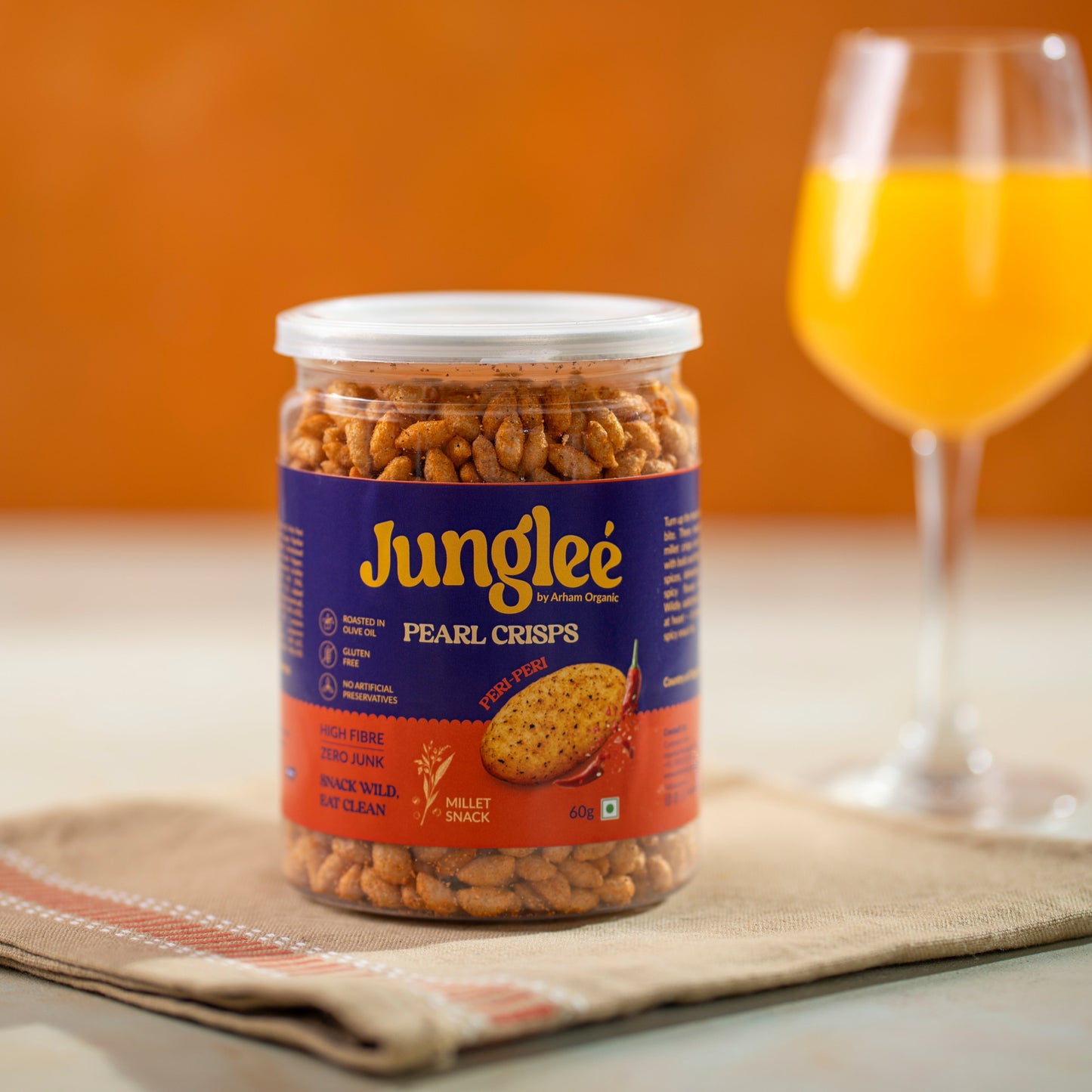 Jungleé Pearl Crisps – Peri Peri
