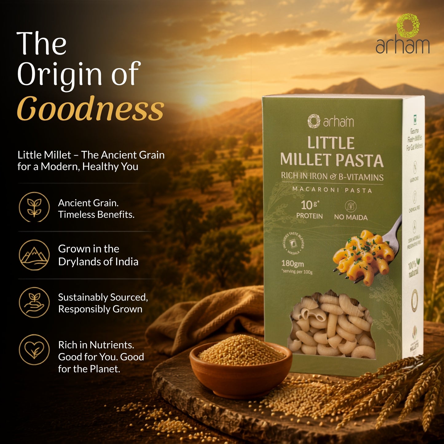Little Millet Pasta