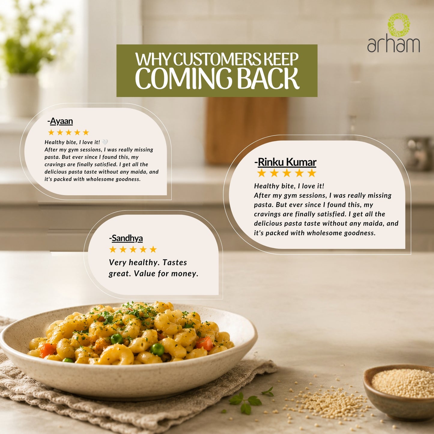 Little Millet Pasta