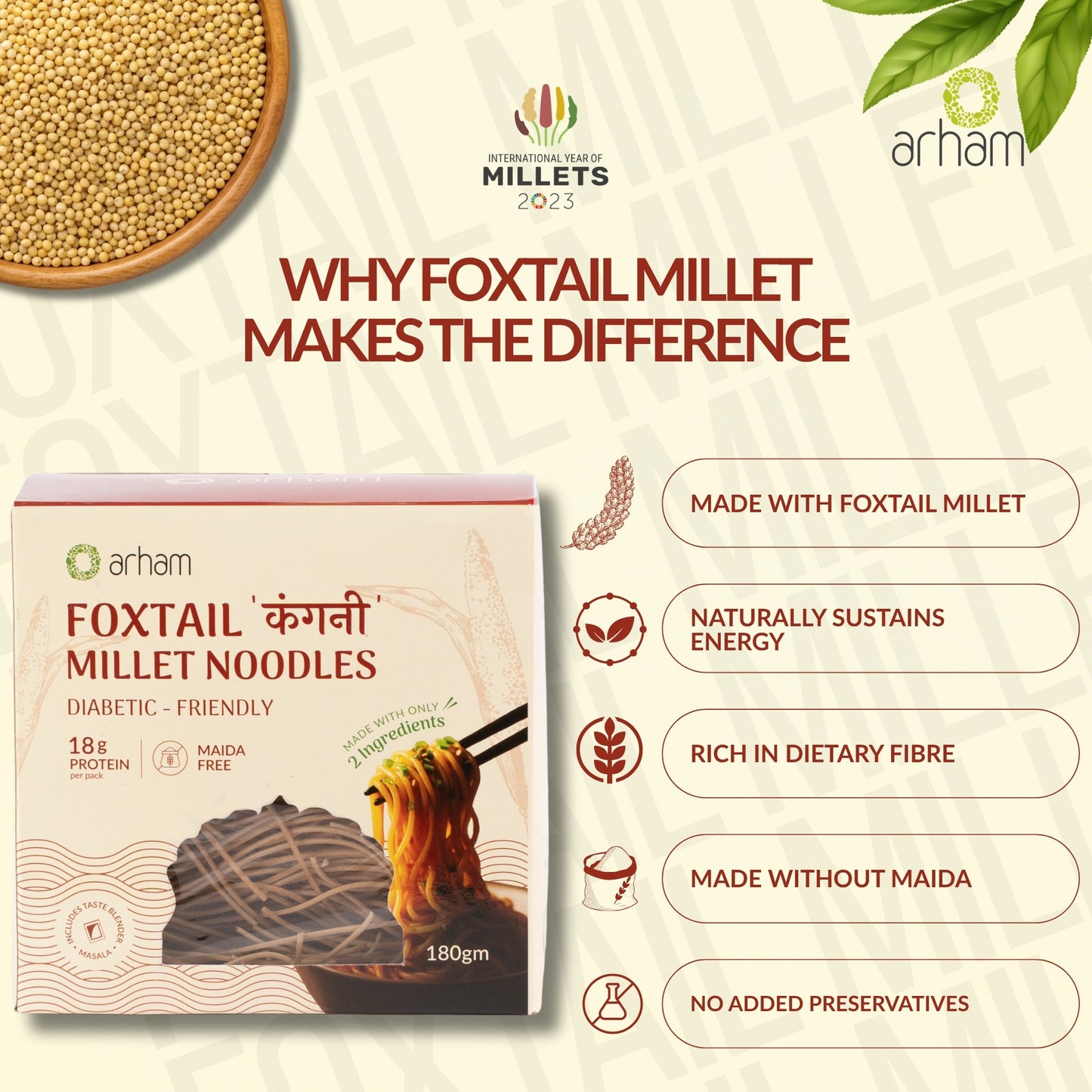 Foxtail Millet Noodles