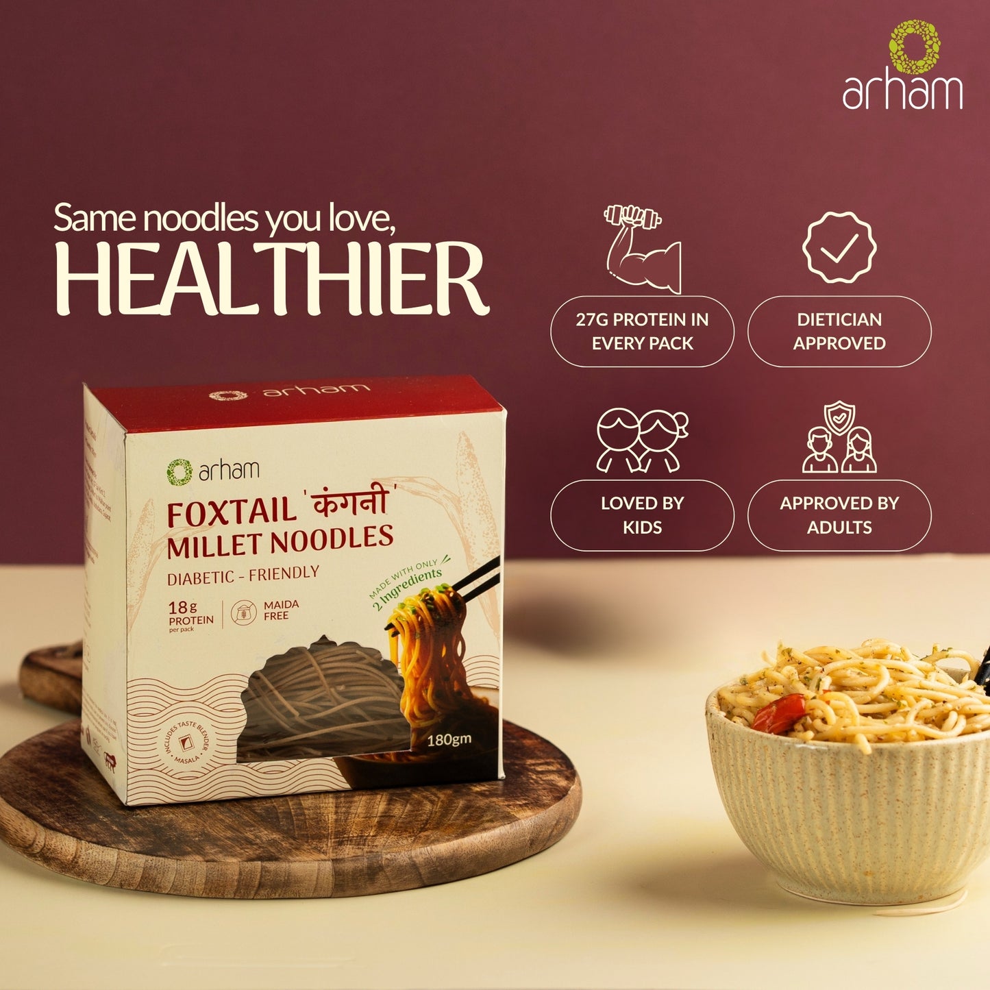 Foxtail Millet Noodles