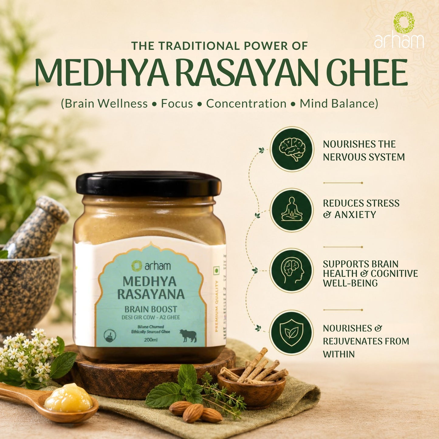 Medhya Rasayan A2 Ghee