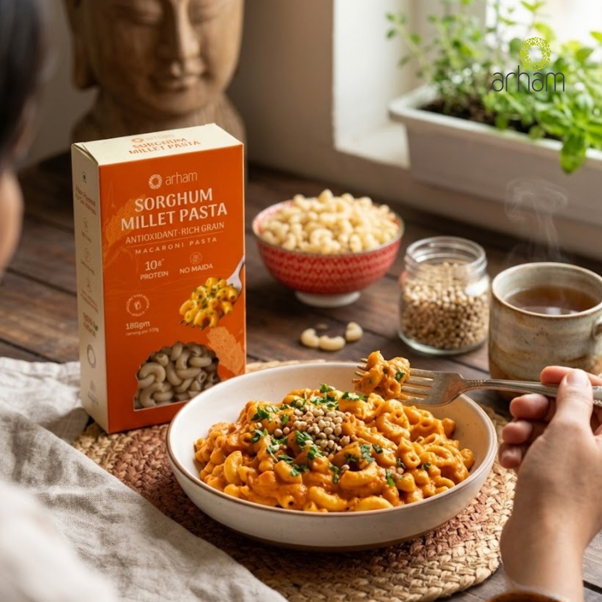Sorghum (Jowar) Millet Pasta