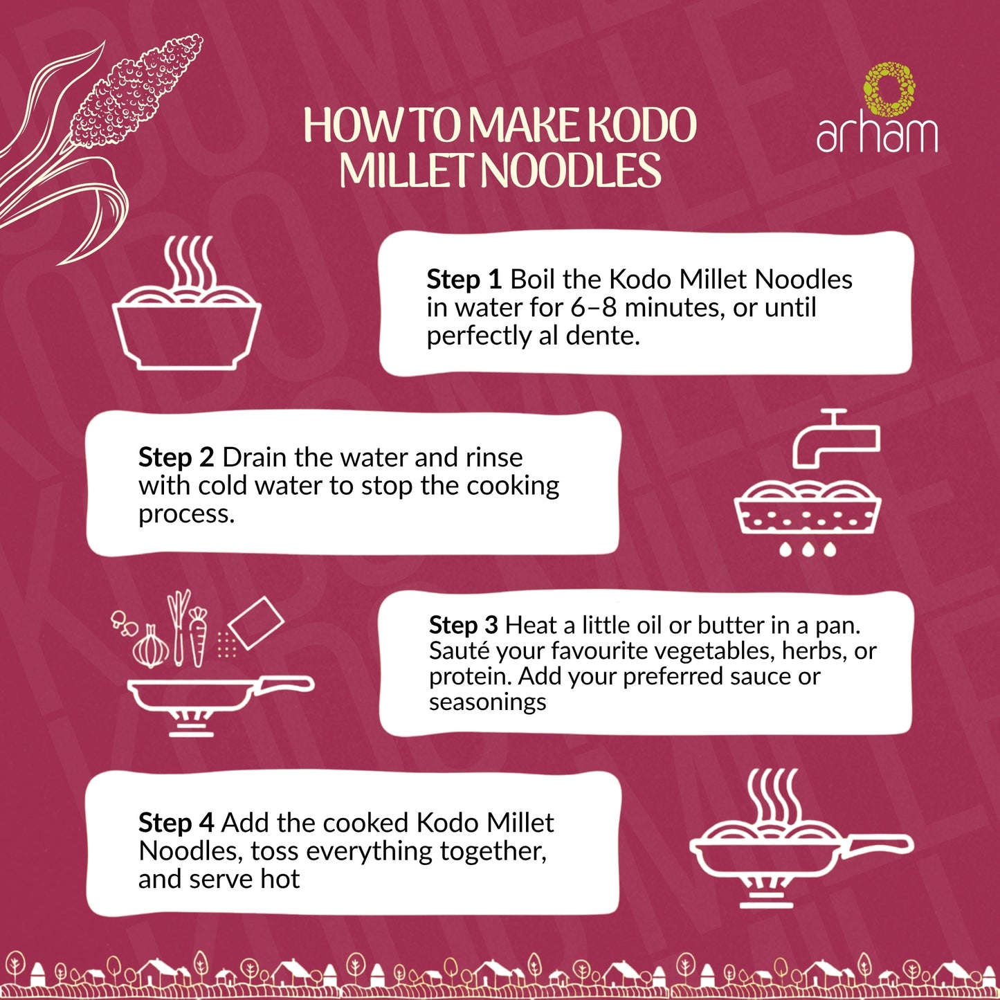 Kodo Millet Noodles