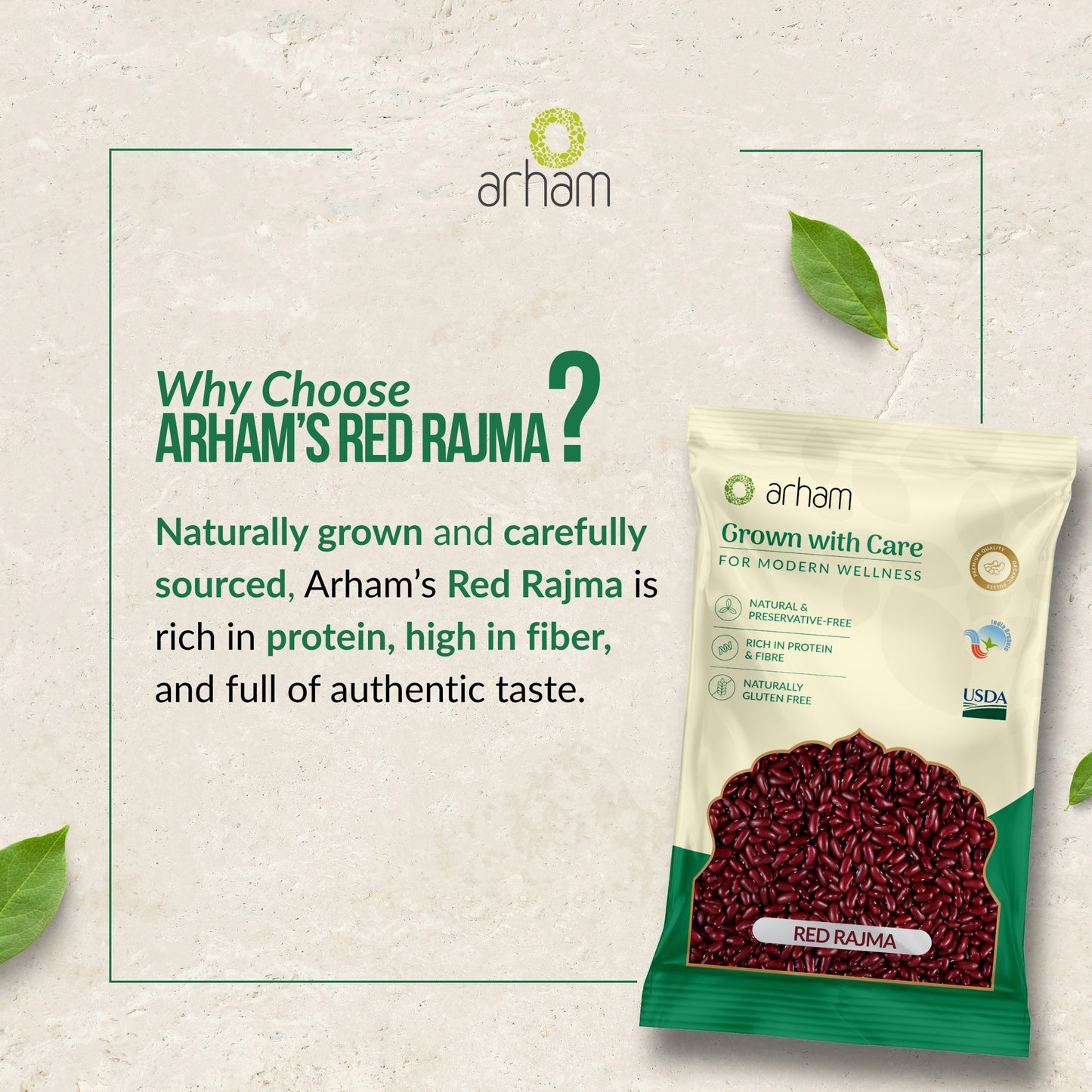 Red Rajma – Protein & Fiber Rich Premium Kidney Beans