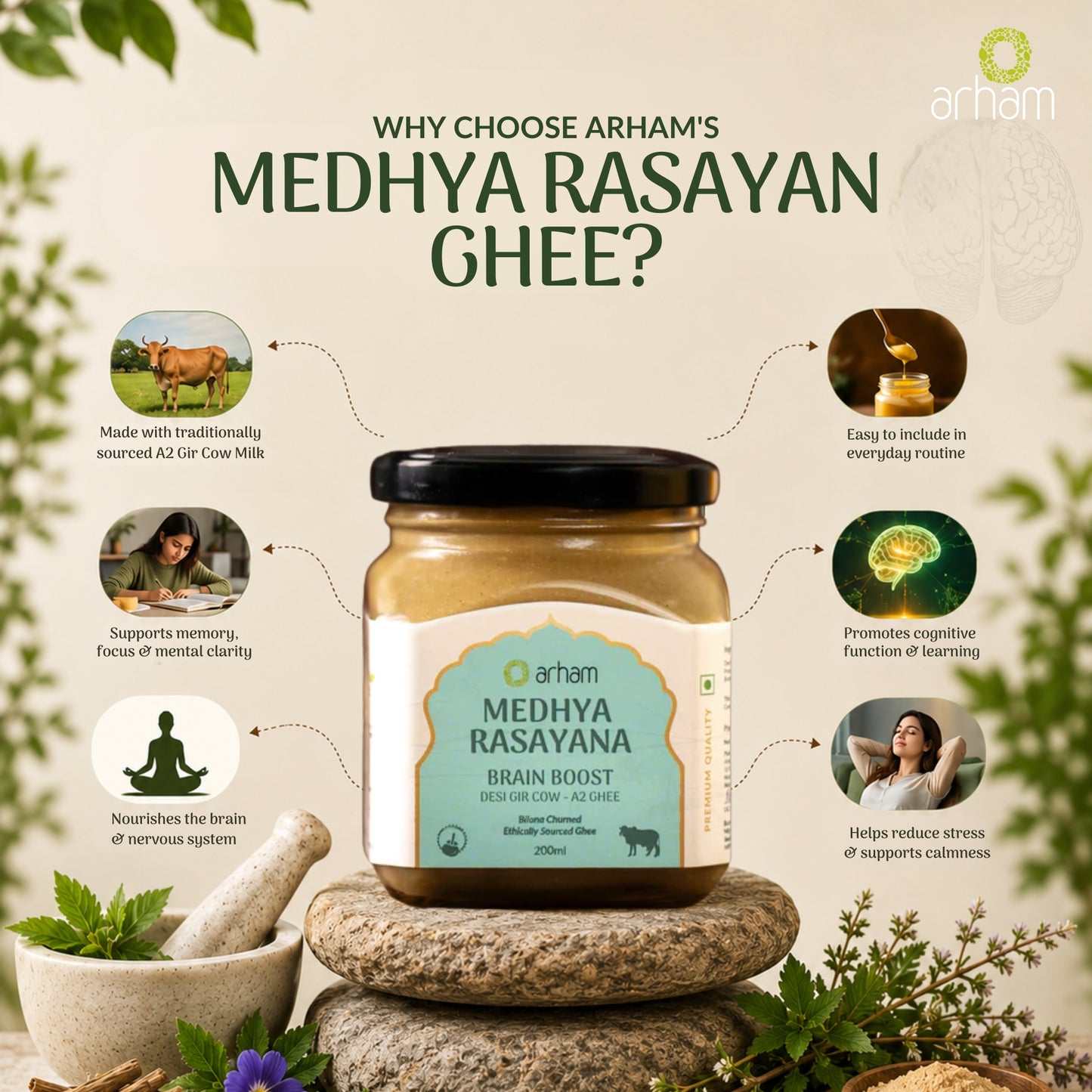 Medhya Rasayan A2 Ghee