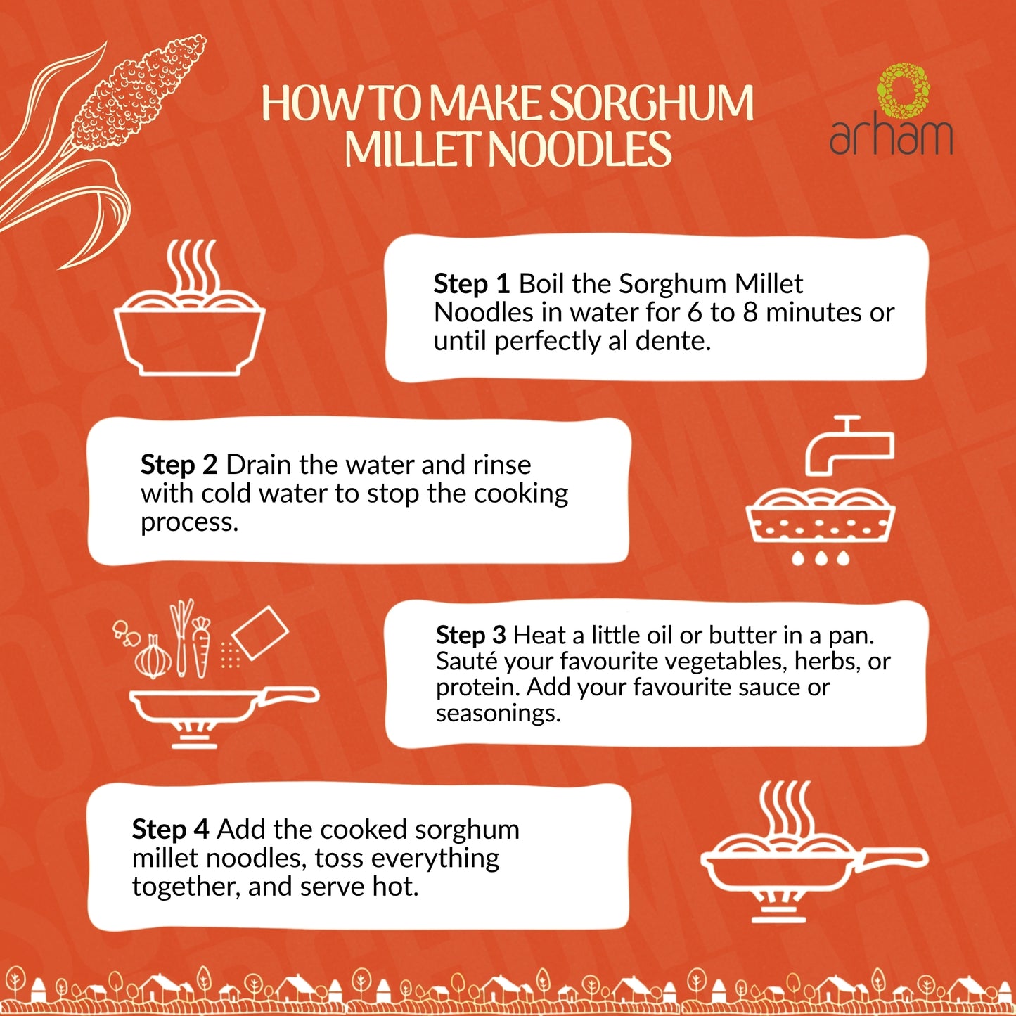 Sorghum Millet Noodles