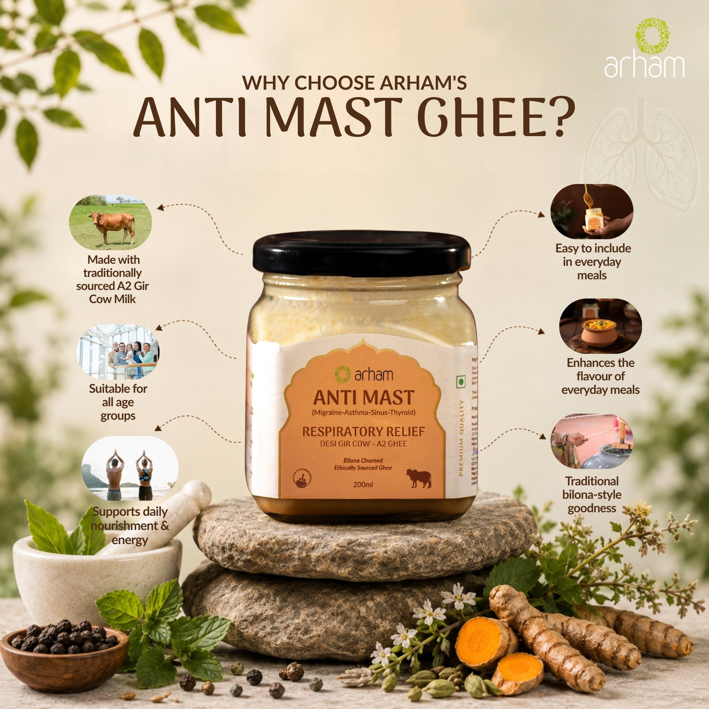 Anti Mast A2 Ghee