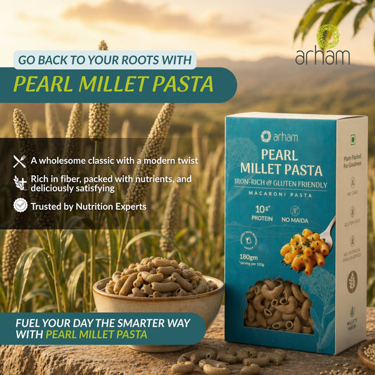Pearl Millet Pasta – Healthy No Maida Macaroni