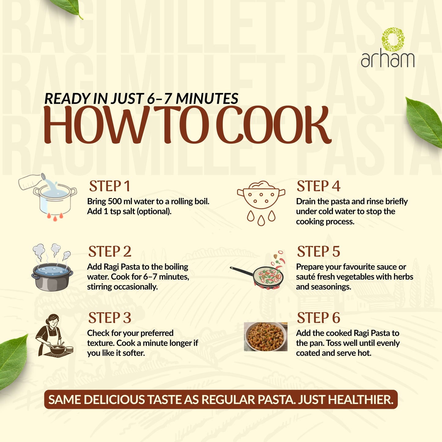 Ragi Millet Pasta