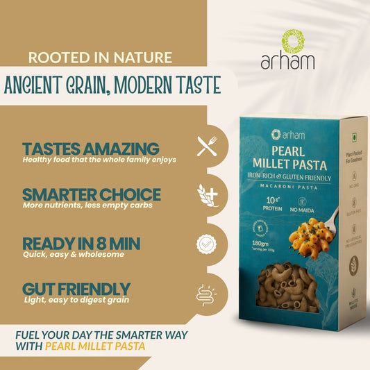 Pearl Millet Pasta – Healthy No Maida Macaroni