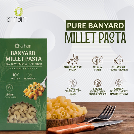 Barnyard Millet Pasta – Healthy No Maida Macaroni