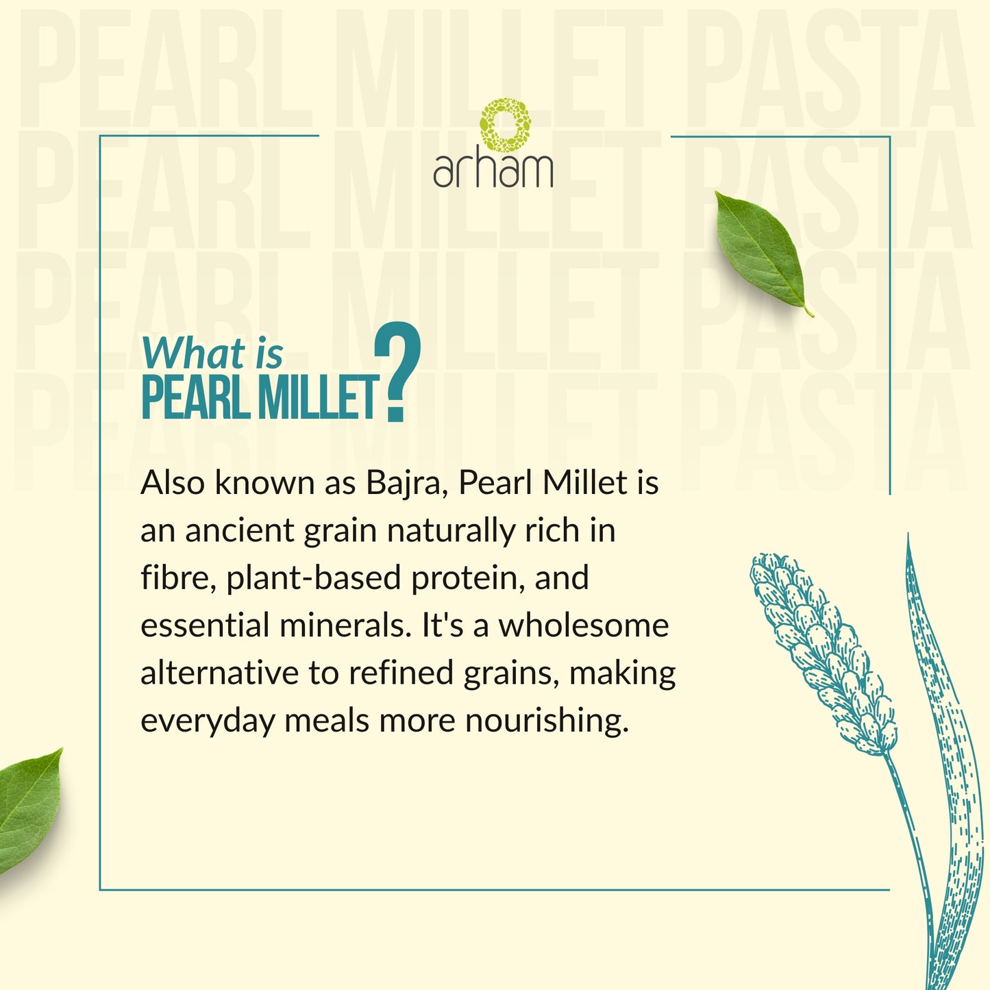 Pearl Millet Pasta – Healthy No Maida Macaroni