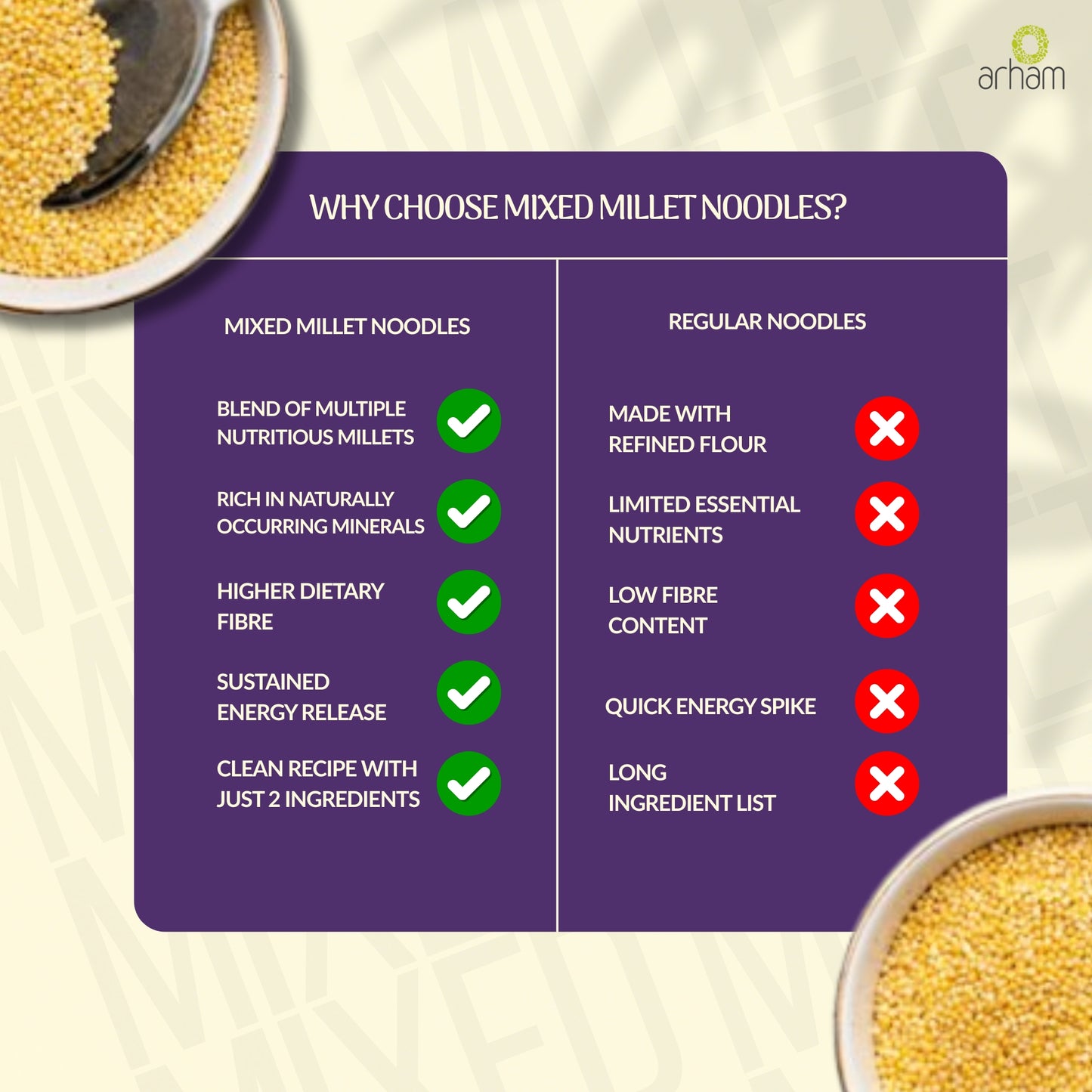 Mixed Millet Noodles