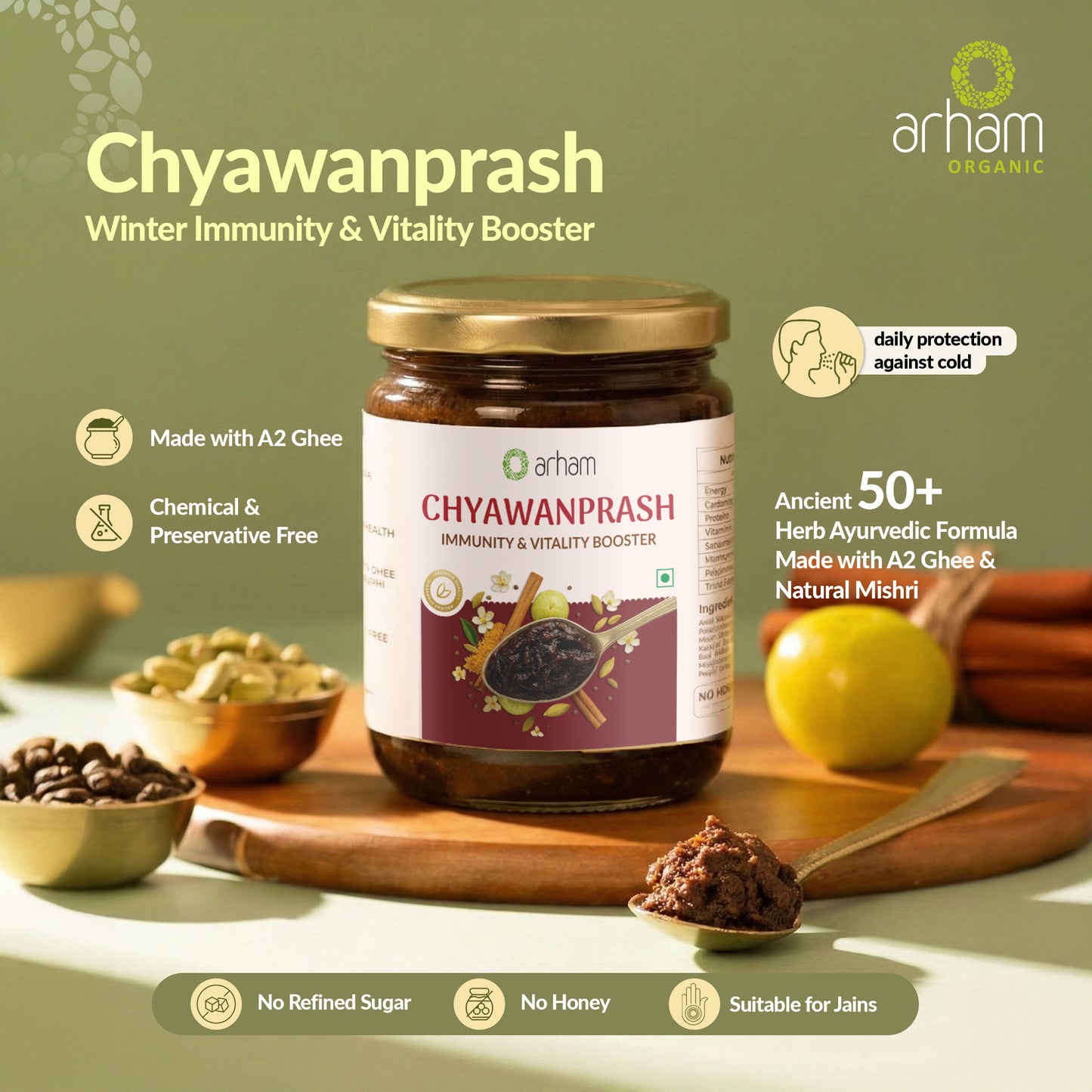 Arham Chyawanprash – Immunity & Vitality Booster