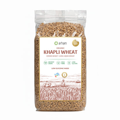 Arham Emaar Wheat / Khapli Wheat (Emmer Wheat)