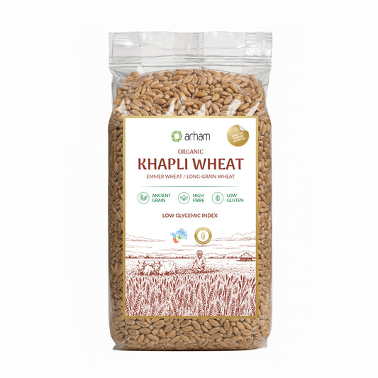 Arham Emaar Wheat / Khapli Wheat (Emmer Wheat)